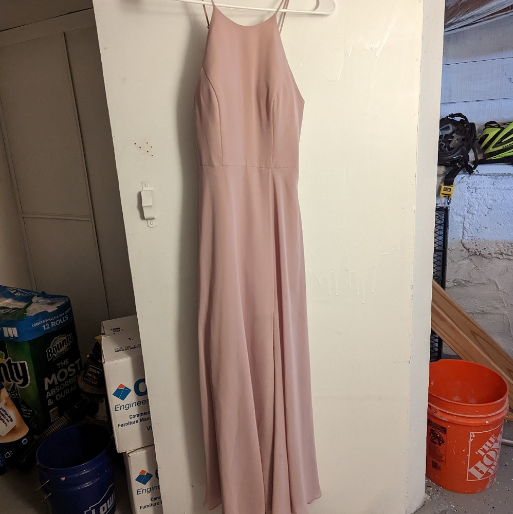 Jenny yoo dress, Whipped Apricot, fits size 00P